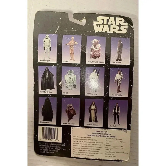 Star Wars Bendems Limited Edition Chewbacca with Collector Card See Description - Picture 2 of 8